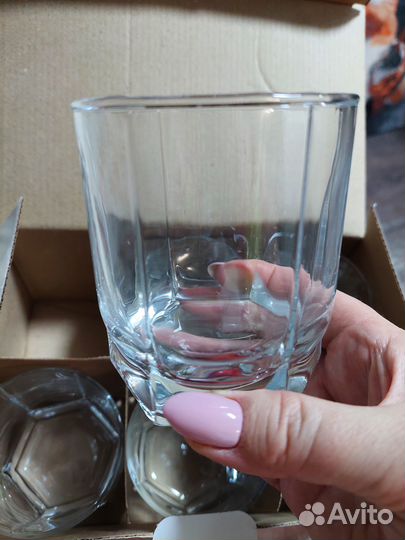 Стаканы стеклянные