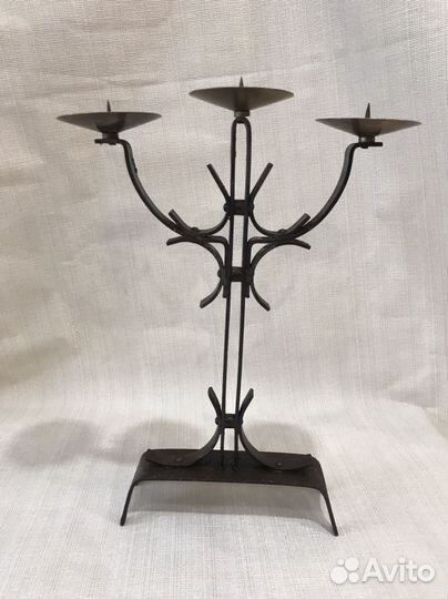 Подсвечник СССР металлический