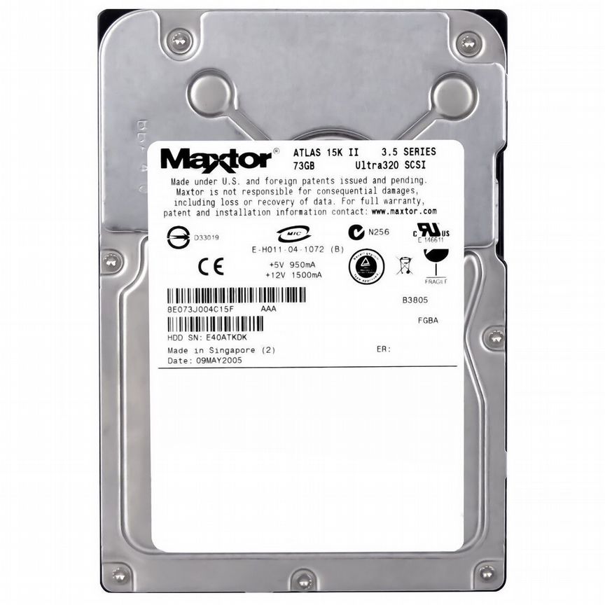 [8E073J0] Жесткий Диск Maxtor 73,4gb U320scsi 3.5" 8e073j0