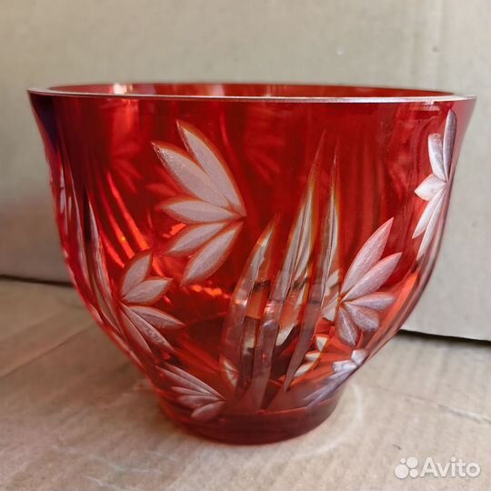 Ваза хрустальная СССР