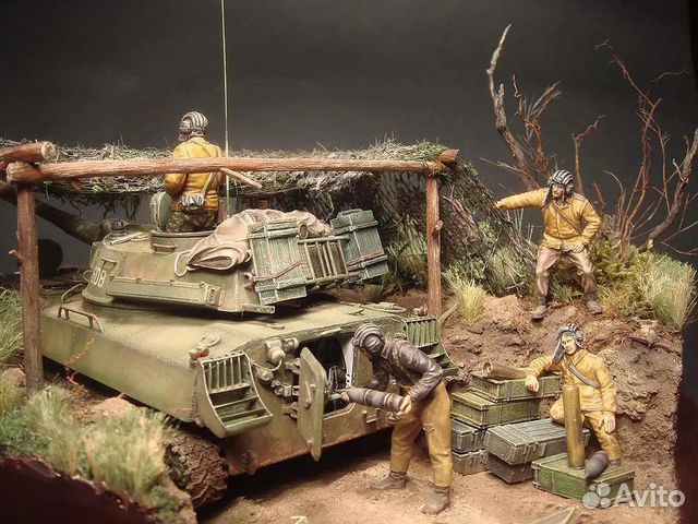 Фото 4 - БТР-70. Брошен и забыт Диорамы и виньетки Галерея на Diorama.ru