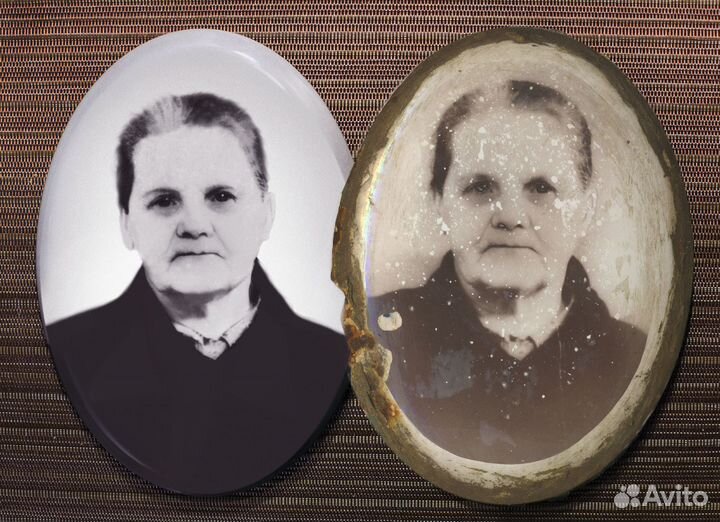 Фото эмаль на памятник