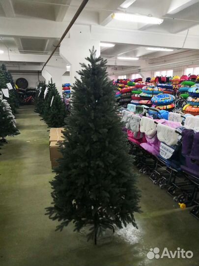 Елка Ель Литая Премиум голубая (зонтик)