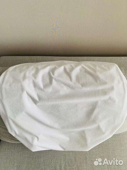 Круглый матрас для кроватки трансформер