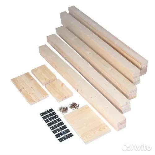 Детская песочница с крышкой