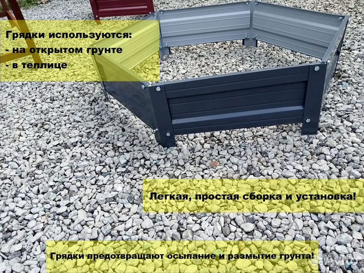 Грядки оцинкованные