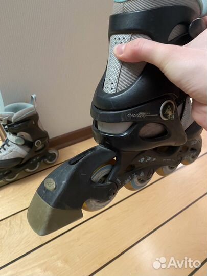 Ролики раздвижные с комплектом защиты