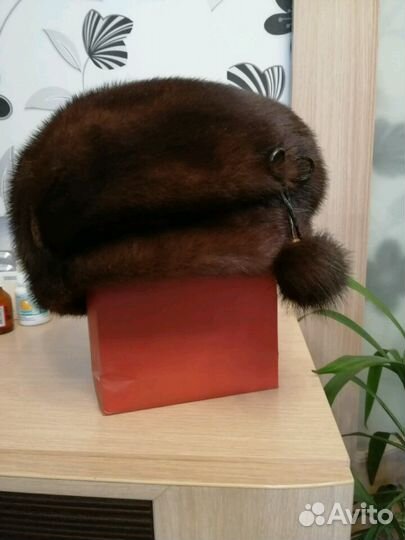 Берет норковый