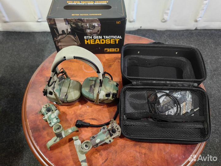 Активные наушники на шлем Headset Gen 6