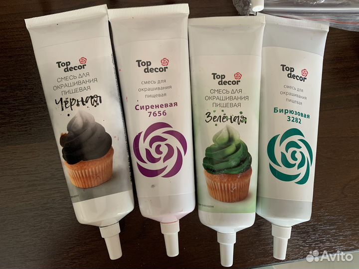 Пищевые красители top decor