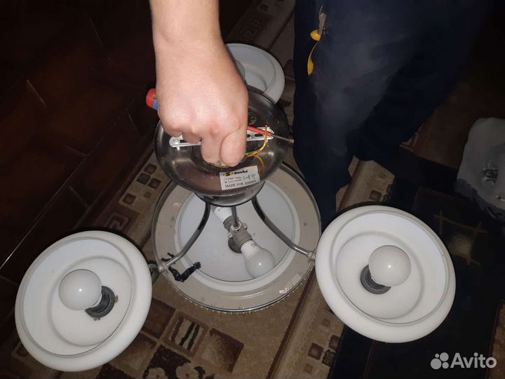 Люстра большая