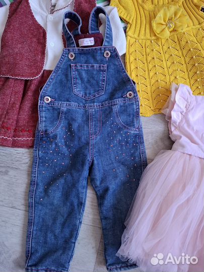 Набор одежды для девочки 74-80 бу