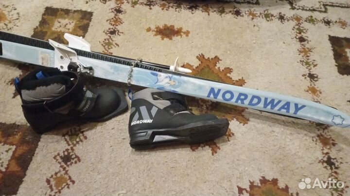 Лыжи детские 130 с ботинками