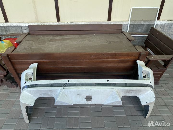 Бампер передний land cruiser 200