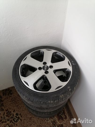 Литье диски r17 4x100 kia rio