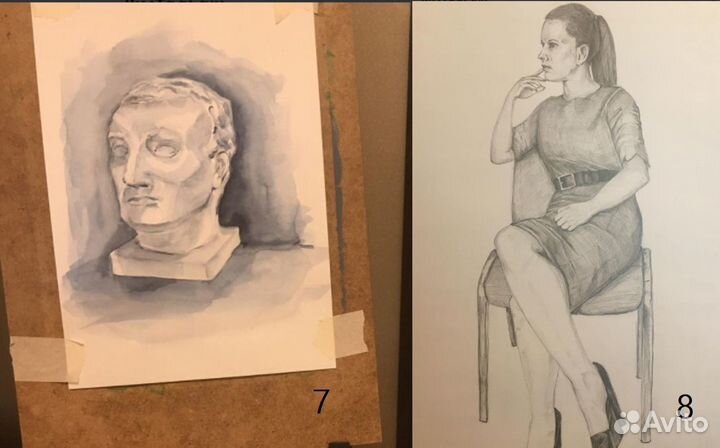 Академические рисунки в вуз