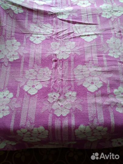 Махровая простынь- покрывало СССР