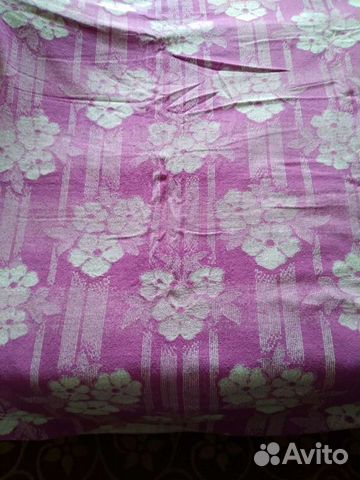 Махровая простынь- покрывало СССР