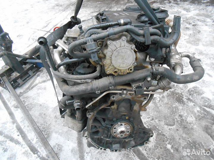 Двигатель Ауди А4 Б7 2.0 тди BRF
