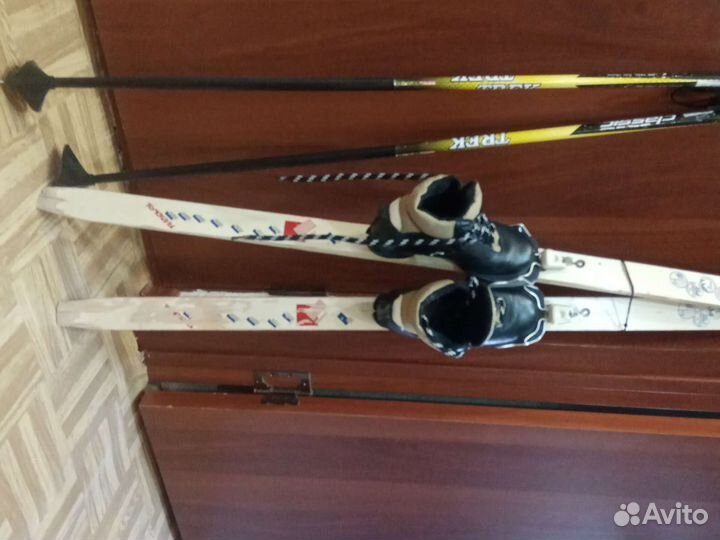 Лыжи с ботинками