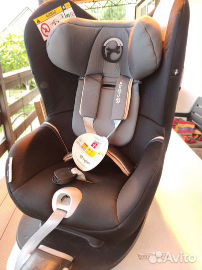 Детское автокресло- люлька с базой сайбекс