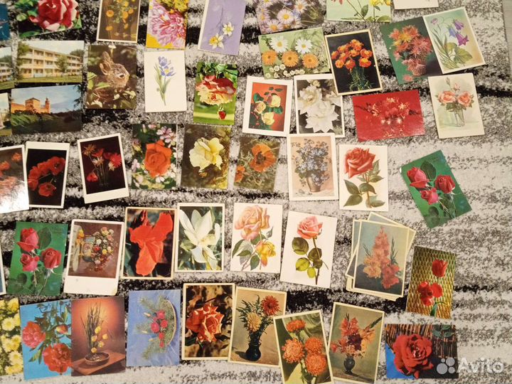 Открытки советские чистые за одну