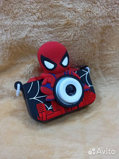 Фотоаппарат детский человек паук
