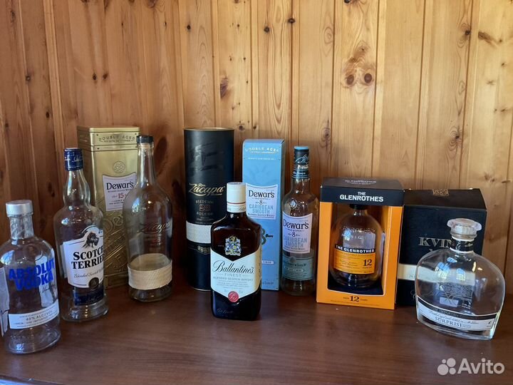 Бутылки из под алкоголя