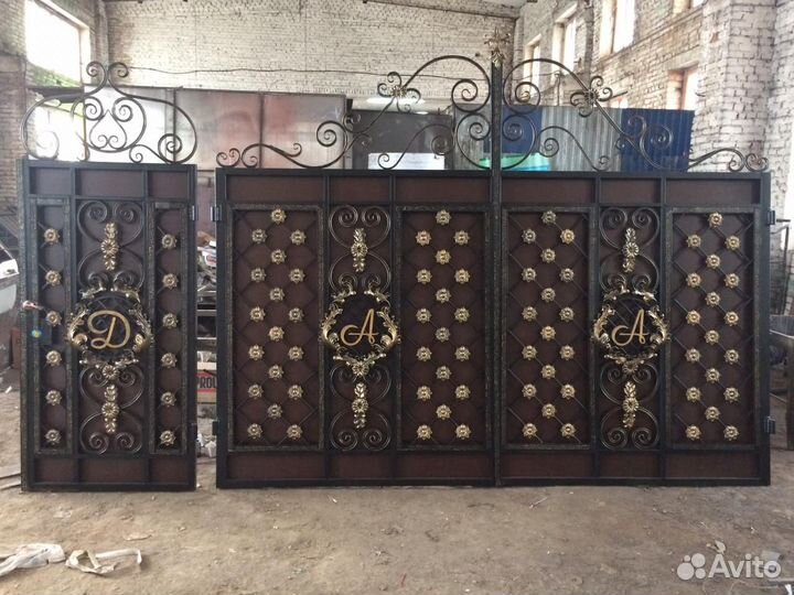 Кованые ворота