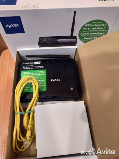 Wifi роутер zyxel Keenetic start