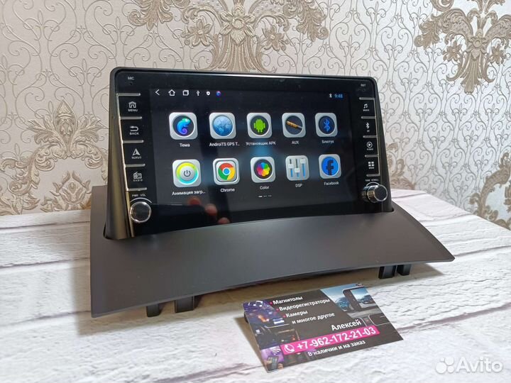 Магнитола Renault Megan 2 андроид новая