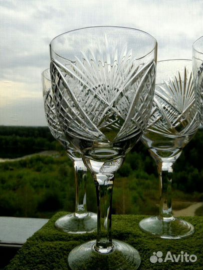 Хрустальные фужеры СССР