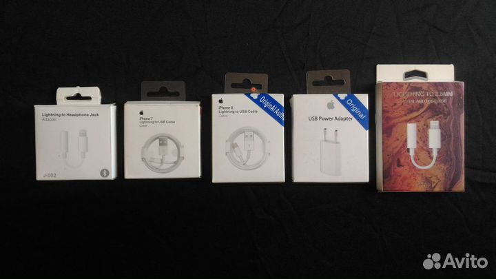 Коробки Apple EarPods,AirPods, iPhone 5s,Lightning