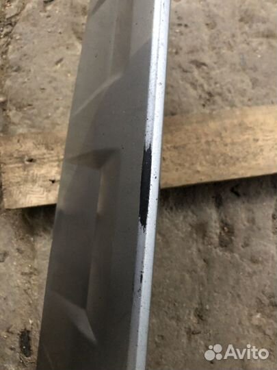 Накладка переднего бампера Audi Q7 4m