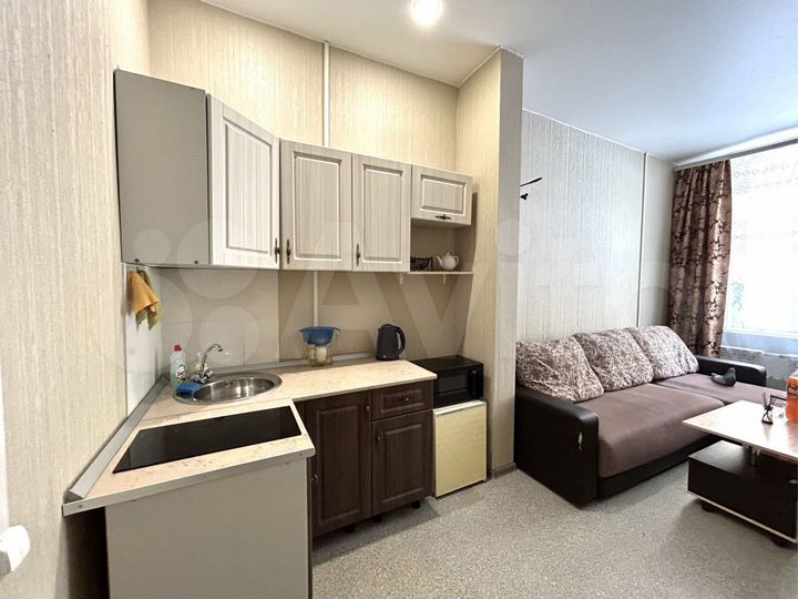 1-к. квартира, 25,8 м², 1/2 эт.