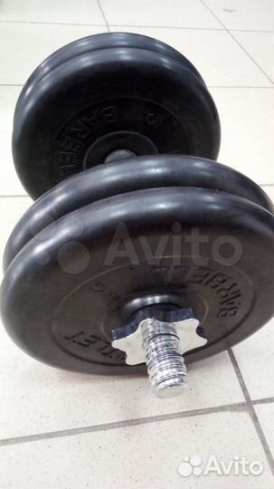 Гантель домашняя 22 кг. Магазин