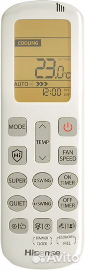 Кондиционер Hisense Goal Classic A AS-24HW4rbsca00 WI-FI