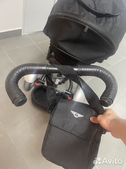 Детский велосипед с ручкой новый