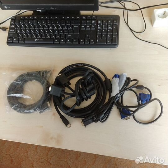 Кабель VGA новые 1.5-3метра толстые