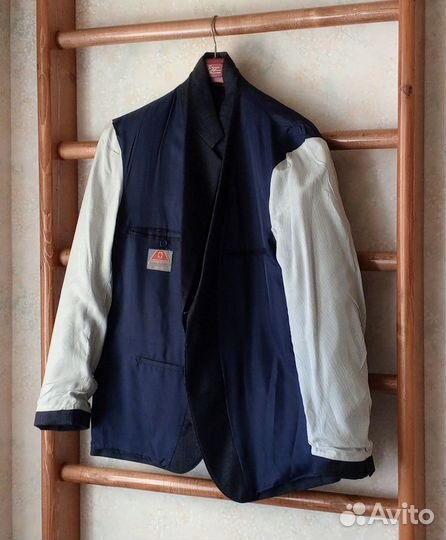 Новый мужской костюм-тройка, р54, шерсть, Словакия