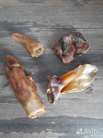 Сушеные лакомства для собак