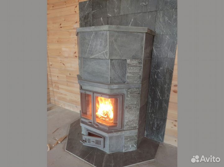 Камин талькохлорит