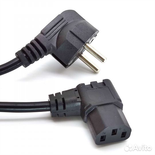 Сетевой шнур угловой 