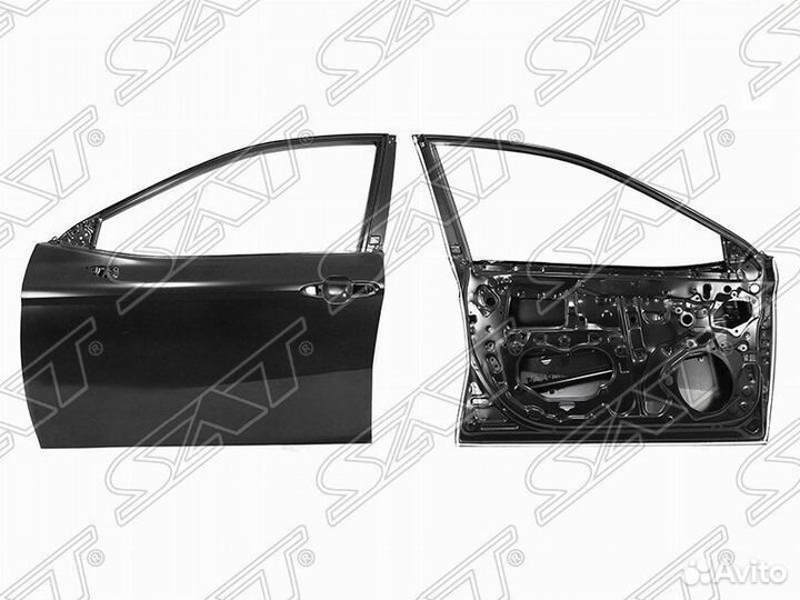 Дверь toyota camry 18- левая передняя