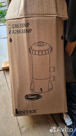 Фильтр насос 28638 Intex (3785 л/ч)