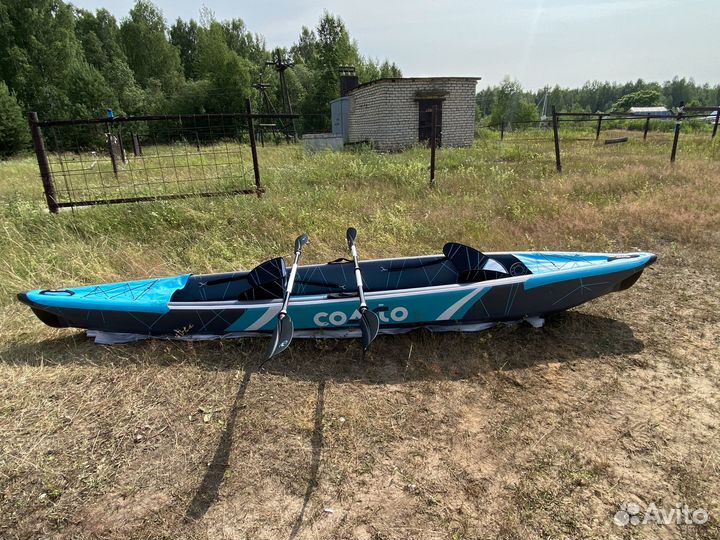 Каяк надувной двухместный