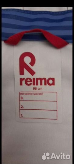 Прорезиненная ветровка reima рейма 98р на мальчика