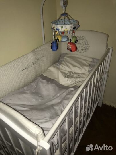 Детская кроватка Лель + ортопедический матрас