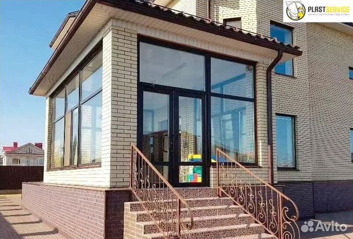 Остекление беседок, входных групп, террас, окна