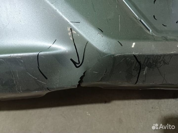 1100410 honda FIT облицовка бампера заднего 2015